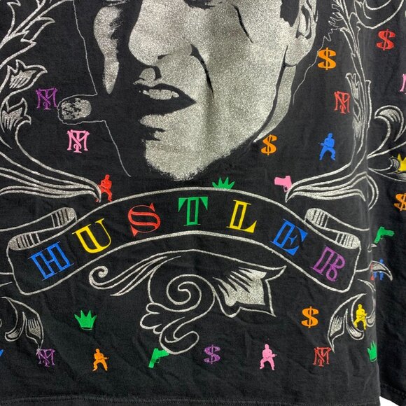 Vintage Mens Rare Scarface Movie Hustler AOP Crewneck Short Sleeve Shirt Sz 2XL - Picture 4 of 11